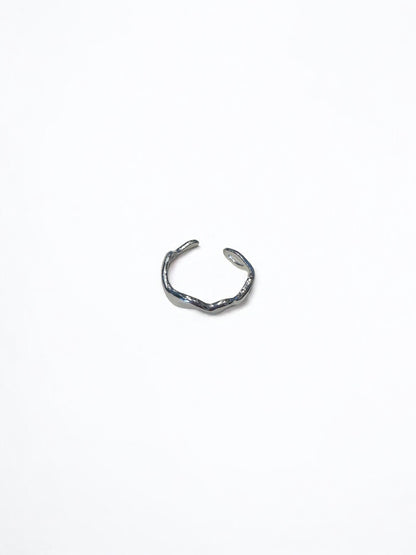 Bague ajustable Acier inox argenté