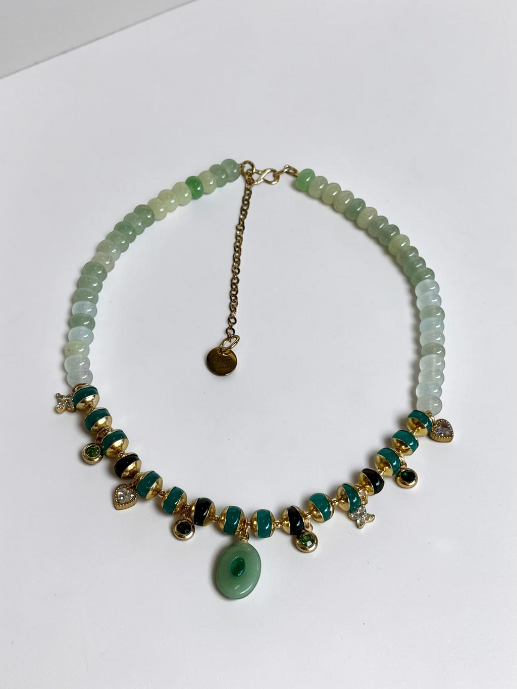 Collana con Ciondoli di Giada