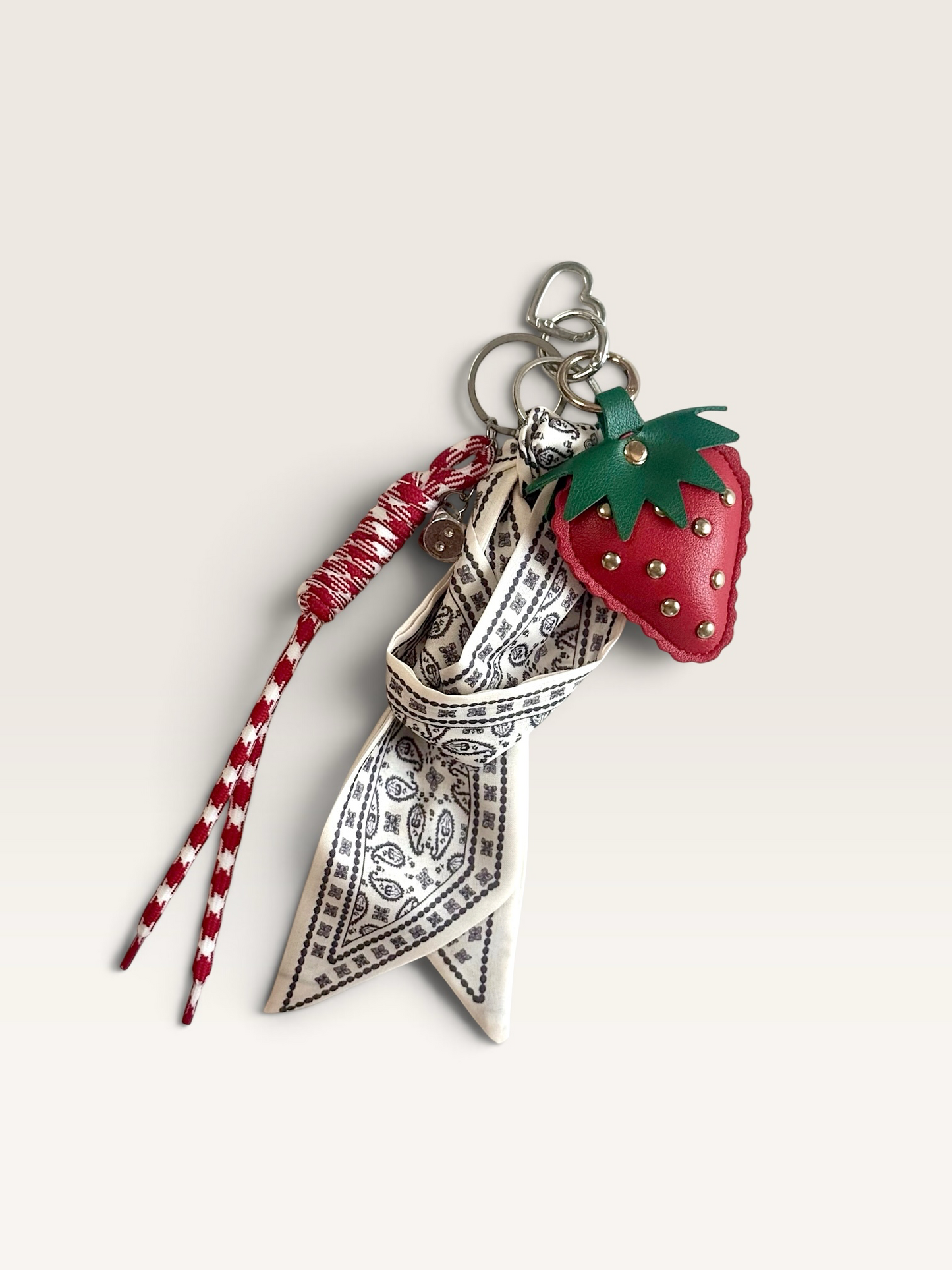 Porte clé fraise