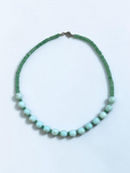Collana Amazzonite & Howlite — La pace come fondamento