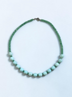 Collana Amazzonite & Howlite — La pace come fondamento