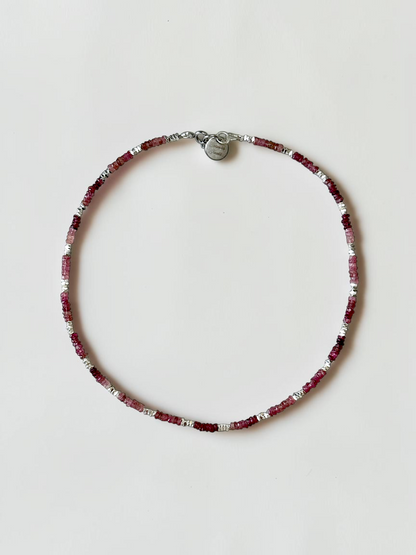 Collier Rubellite — La tendresse rayonnante