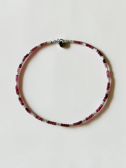 Collier Rubellite — La tendresse rayonnante