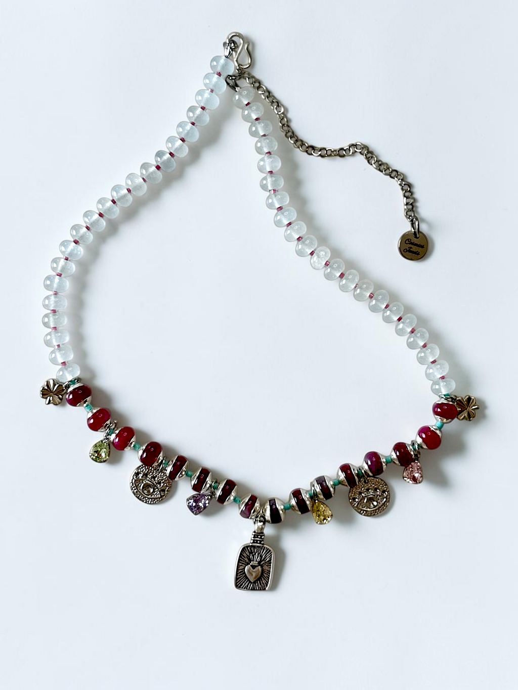 Collana Charms Giada — La pietra delle anime sagge