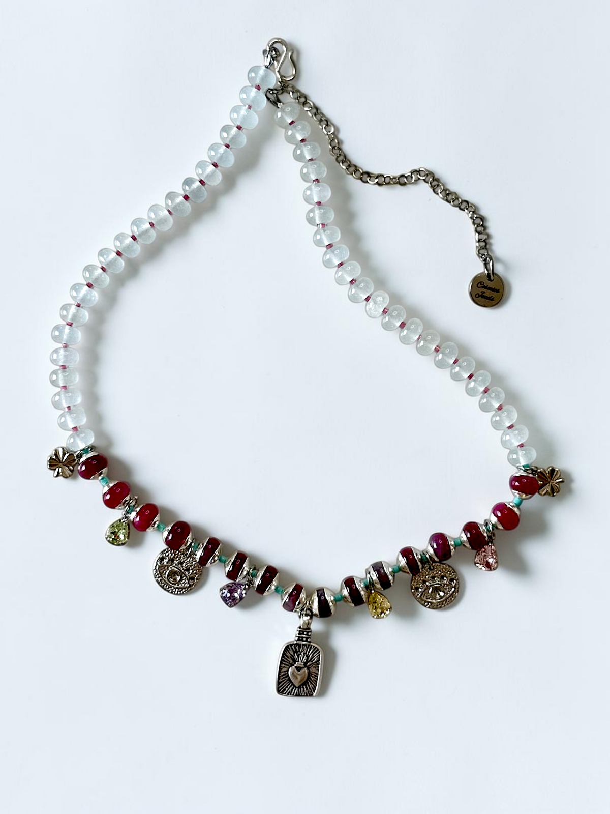 Collana Charms Giada — La pietra delle anime sagge