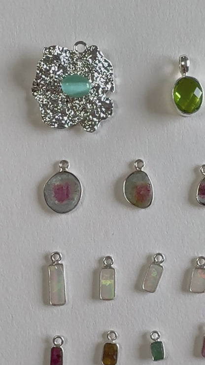 Pendentifs argent 925 & pierres naturelles