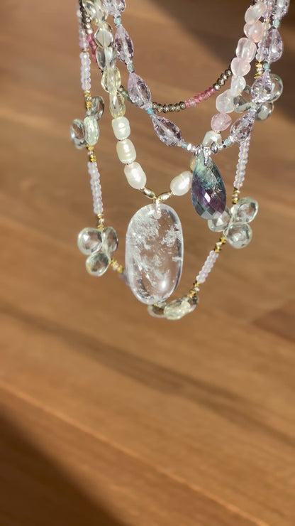 Collier Multi Quartz
