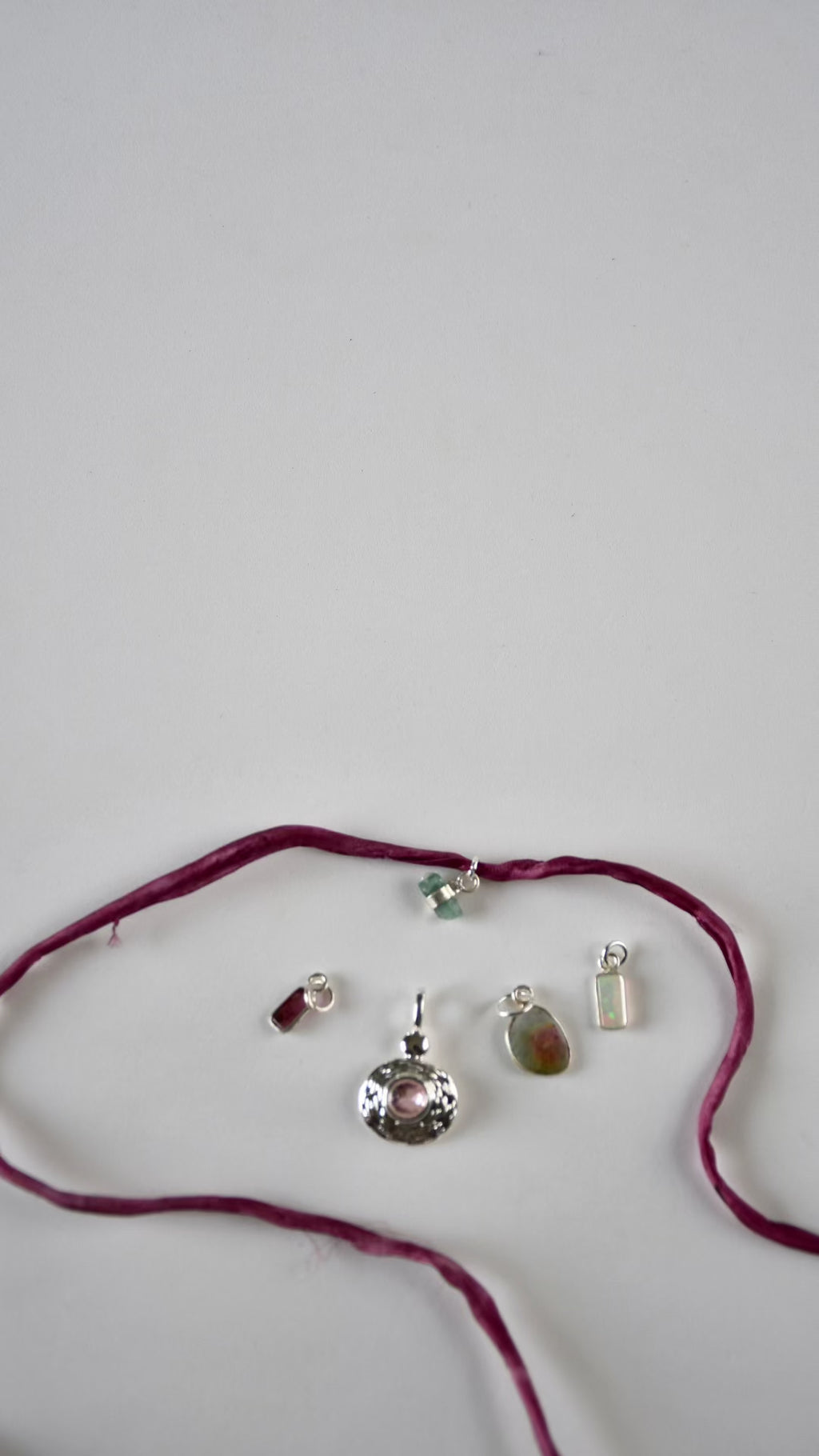 Pendentifs argent 925 & pierres naturelles