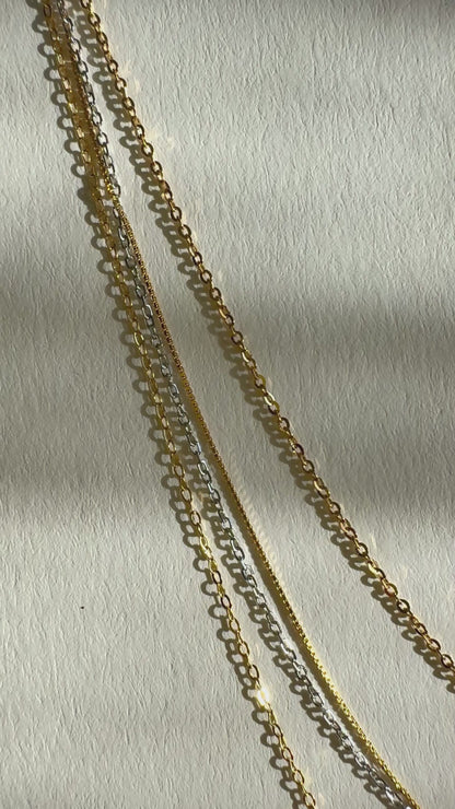 Colliers chaînes en argent 925