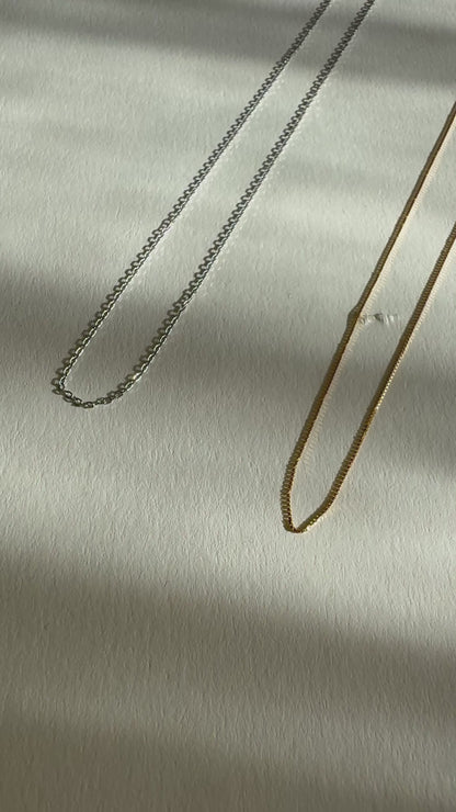 Colliers chaînes en argent 925