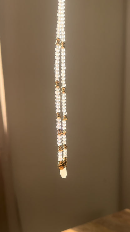 Collier Cristal de Roche – Clarté et vibration